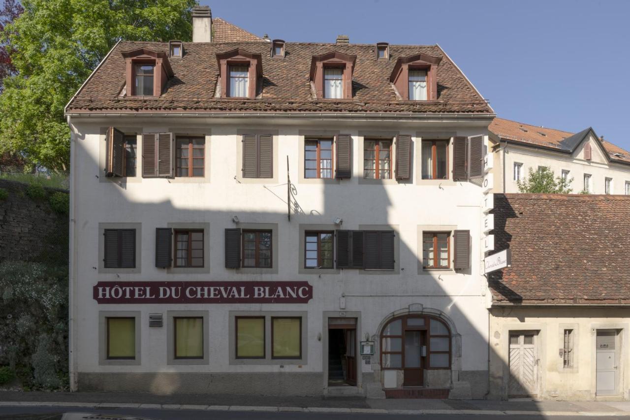 Hotel Du Cheval-Blanc La Chaux De Fonds Exteriér fotografie